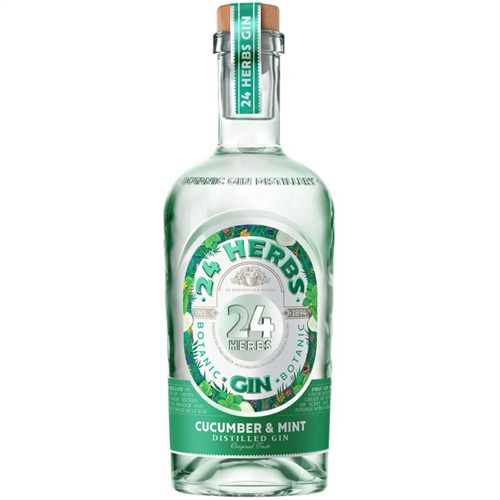 Gin - 24 Herbs Gin Cucumber & Mint