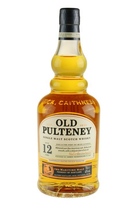 Whisky - Old Pulteney Single Malt 12 år 40% - 70 cl.