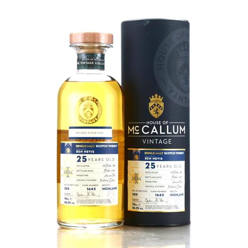 Whisky - McCallum Vintage Ben Nevis 1996 46,2% 70 cl