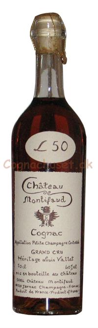 Cognac - Chateau de Montifaud Heritage Louis Vallet 50 år