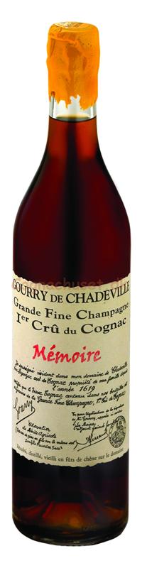 Cognac - Gourry de Chadeville Memoire 70 cl.