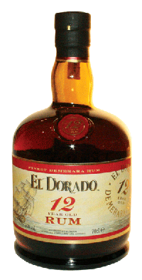Rom - El Dorado Rum 12 år 70cl.