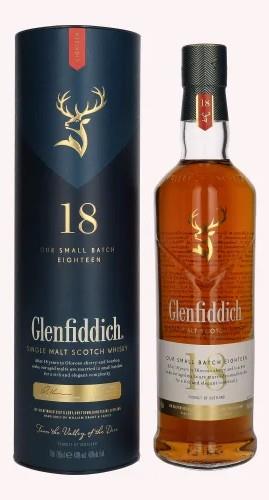 Whisky - Glenfiddich 18 års small Batch, 40%