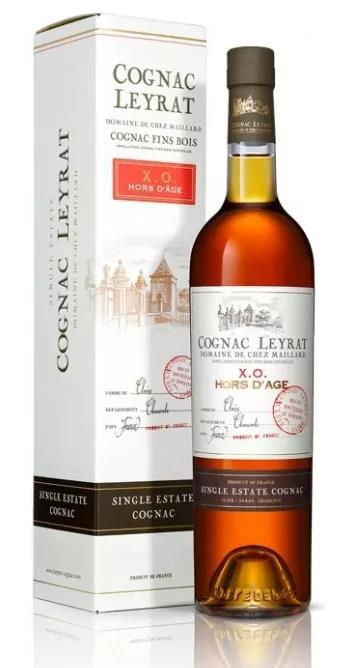 Cognac - Leyrat XO Hors d\'Age cognac 40%