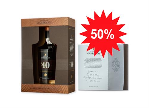 Portvin - Quinta de Marrocos 40+ 50 cl.