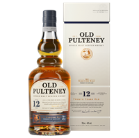 Old Pulteney Single Malt 12 år, 0,7 L, 40%