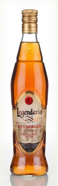 Legendario Ron Dorado. 0,7 L 38%