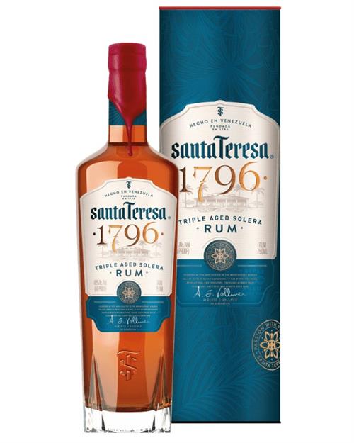 Rom - Santa Teresa Triple Aged 1796, 40%.