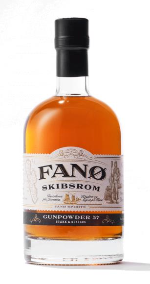 Rom - Fanø Skibsrom Gunpowder 57 - 50 cl. 57,2%