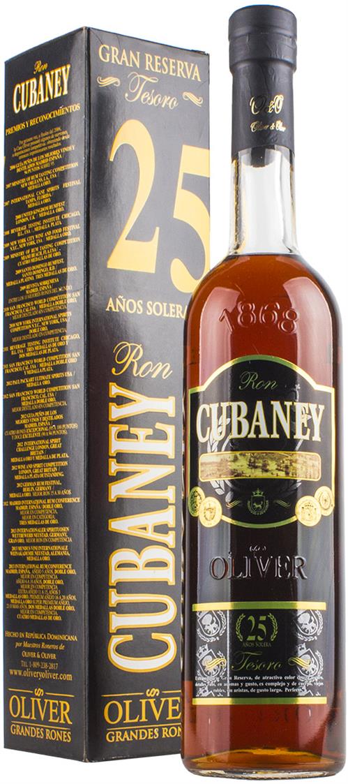 Rom - Ron Cubaney Grand Reserve Tesoro XO 25 års