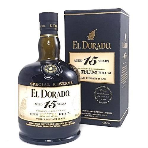 El Dorado Rum Speciel Reserve 15 år, 0,7 L, 43%