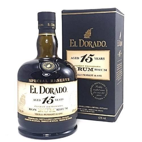 El Dorado Rum Speciel Reserve 15 år, 0,7 L, 43%