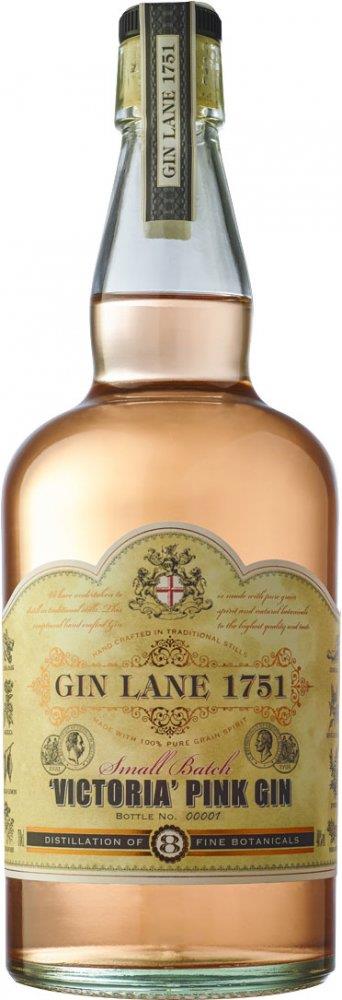 Gin Lane 1751, Victoria Pink Gin, 0,7 L