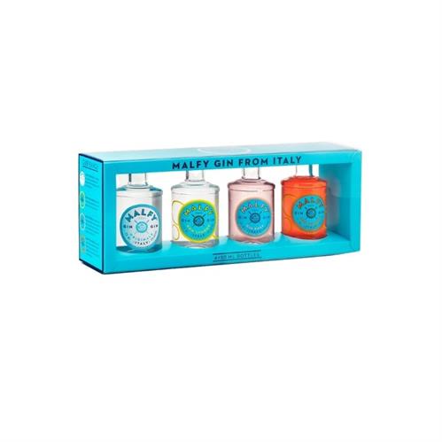 Gin - Malfy Gin mini sæt, 4 x 0,05 L