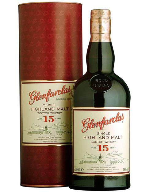 Whisky - Glenfarclas 15 års Single Malt, 46%