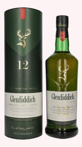 Whisky - Glenfiddich 12 års, 40%