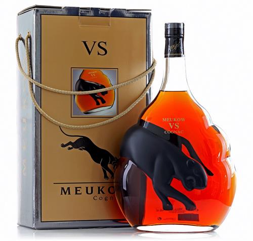 Cognac - Meukow VS Black Panther 300cl.