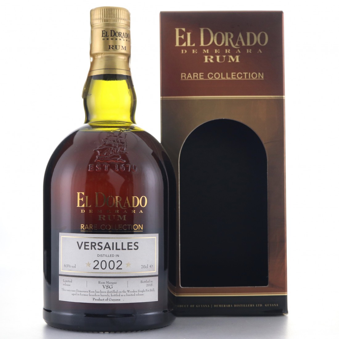 El Dorado VERSAILLES Rare Collection Limited Release 2002, 63%