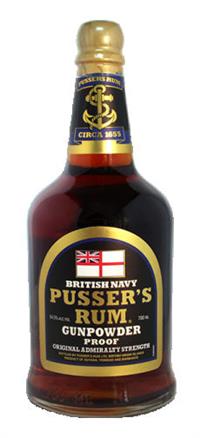 Pusser\'s Rum Gunpowder Proof 54,5%